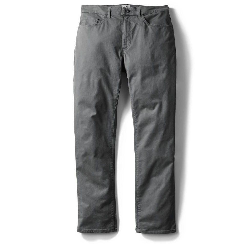 Flint and Tinder 365 5-Pocket Pant Mens 36x29 Charcoal Straight Fit Grey 12843